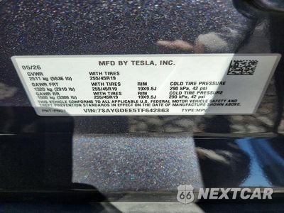 Zdjęcie 14 z 14 samochodu: 2026 TESLA MODEL Y VIN:7SAYGDEE5TF642863 - miniatura