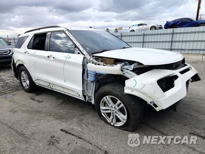 Czwarte zdjęcie samochodu z boku: 2020 FORD EXPLORER XLT VIN:1FMSK7DH0LGC91666 - miniatura