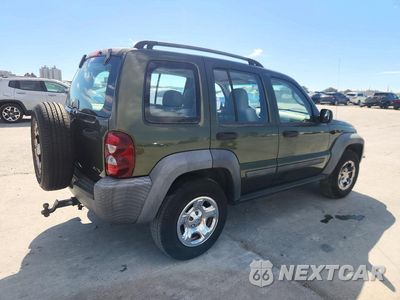 Trzecie zdjęcie samochodu z tyłu: 2007 JEEP LIBERTY SPORT VIN:1J4GK48K47W648917 - miniatura