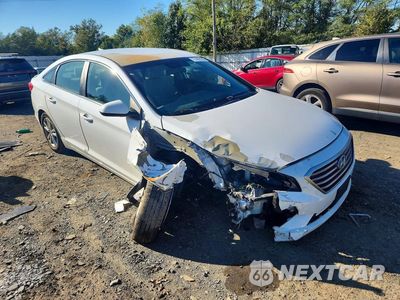 Czwarte zdjęcie samochodu z boku: 2017 HYUNDAI SONATA SE VIN:5NPE24AF2HH594793 - miniatura