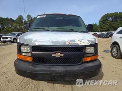 Piąte zdjęcie samochodu w środku: 2008 CHEVROLET EXPRESS G1500 VIN:1GCFG15X381108099 - miniatura