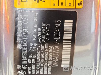 Zdjęcie 12 z 12 samochodu: 2011 BMW 328 I VIN:WBADW3C53BE541605 - miniatura