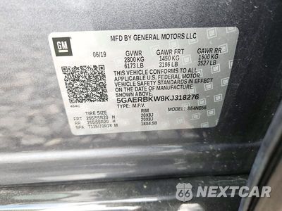 Zdjęcie 13 z 13 samochodu: 2019 BUICK ENCLAVE ESSENCE VIN:5GAERBKW8KJ318276 - miniatura