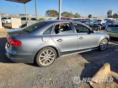 Trzecie zdjęcie samochodu z tyłu: 2014 AUDI A4 PREMIUM PLUS VIN:WAUFFAFL2EN018362 - miniatura