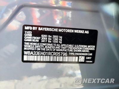 Zdjęcie 12 z 12 samochodu: 2024 BMW 740 XI VIN:WBA33EH01RCR05796 - miniatura