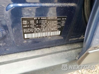 Zdjęcie 13 z 13 samochodu: 2019 SUBARU OUTBACK 2.5I PREMIUM VIN:4S4BSAFC1K3234428 - miniatura