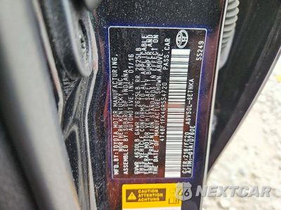 Zdjęcie 12 z 12 samochodu: 2016 TOYOTA CAMRY LE VIN:4T4BF1FK4GR554720 - miniatura