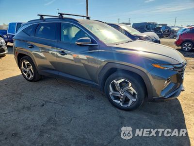 Czwarte zdjęcie samochodu z boku: 2022 HYUNDAI TUCSON LIMITED VIN:KM8JECA17NU034902 - miniatura