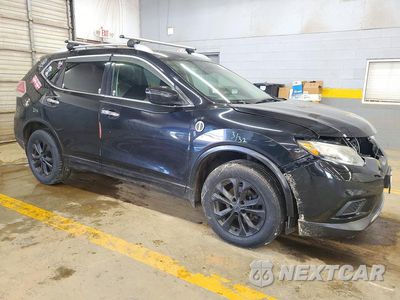 Czwarte zdjęcie samochodu z boku: 2016 NISSAN ROGUE SV VIN:5N1AT2MV8GC923313 - miniatura