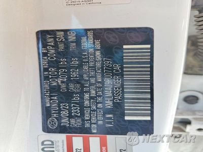 Zdjęcie 12 z 12 samochodu: 2023 HYUNDAI ELANTRA BLUE VIN:KMHLM4AJ9PU077397 - miniatura