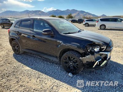 Czwarte zdjęcie samochodu z boku: 2019 MITSUBISHI OUTLANDER SPORT ES VIN:JA4AP3AU5KU025484 - miniatura