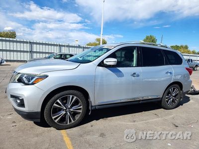 2017 NISSAN PATHFINDER PLATINUM 5N1DR2MM9HC646286 - główne zdjęcie licytacji z USA - miniatura