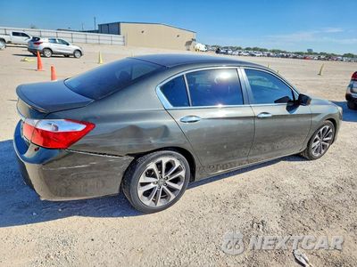 Trzecie zdjęcie samochodu z tyłu: 2015 HONDA ACCORD SPORT VIN:1HGCR2F50FA012879 - miniatura