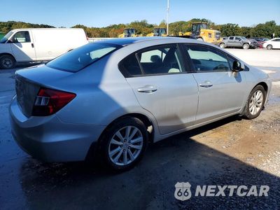 Trzecie zdjęcie samochodu z tyłu: 2012 HONDA CIVIC EX VIN:2HGFB2F89CH511737 - miniatura