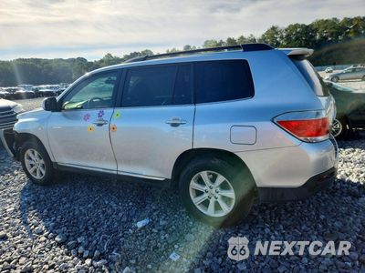 Drugie zdjęcie samochodu z przodu: 2013 TOYOTA HIGHLANDER PLUS VIN:5TDZK3EH0DS132390 - miniatura