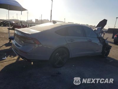 Trzecie zdjęcie samochodu z tyłu: 2025 HONDA ACCORD HYBRID SPORT-L VIN:1HGCY2F7XSA077642 - miniatura