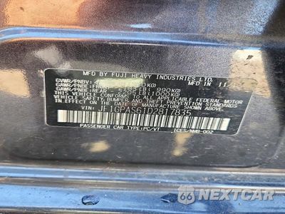 Zdjęcie 12 z 12 samochodu: 2013 SUBARU IMPREZA SPORT LIMITED VIN:JF1GPAS61D2817835 - miniatura