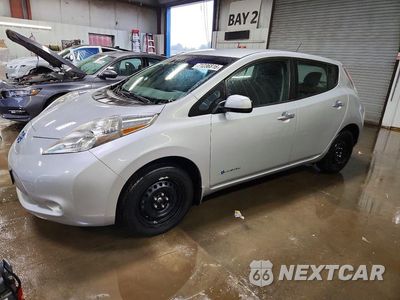 2015 NISSAN LEAF S 1N4AZ0CP9FC311880 - główne zdjęcie licytacji z USA - miniatura