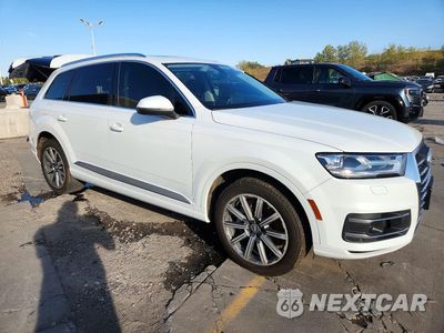 Czwarte zdjęcie samochodu z boku: 2018 AUDI Q7 PREMIUM PLUS VIN:WA1LAAF76JD036008 - miniatura