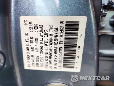 Zdjęcie 13 z 13 samochodu: 2012 HONDA ACCORD EXL VIN:1HGCP2F86CA070734 - miniatura