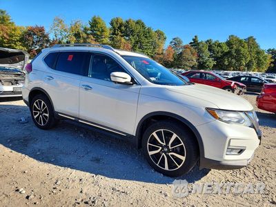 Czwarte zdjęcie samochodu z boku: 2017 NISSAN ROGUE S VIN:5N1AT2MV6HC822319 - miniatura