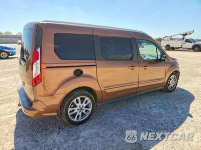 Trzecie zdjęcie samochodu z tyłu: 2014 FORD TRANSIT CONNECT XLT VIN:NM0GE9F71E1143725 - miniatura