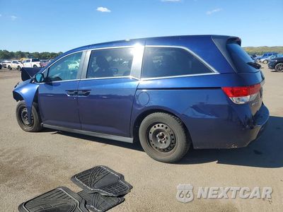 Drugie zdjęcie samochodu z przodu: 2016 HONDA ODYSSEY LX VIN:5FNRL5H27GB158722 - miniatura