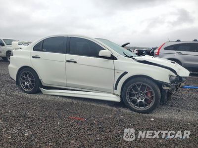 Czwarte zdjęcie samochodu z boku: 2011 MITSUBISHI LANCER EVOLUTION MR VIN:JA32W5FV3BU045967 - miniatura