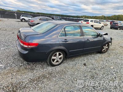 Trzecie zdjęcie samochodu z tyłu: 2004 HONDA ACCORD EX VIN:1HGCM56624A002439 - miniatura