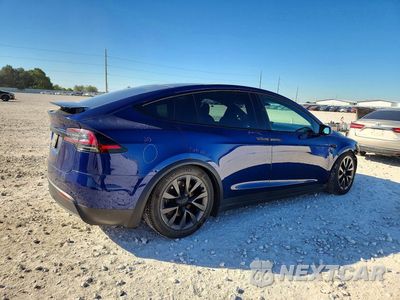 Trzecie zdjęcie samochodu z tyłu: 2023 TESLA MODEL X VIN:7SAXCBE55PF409826 - miniatura