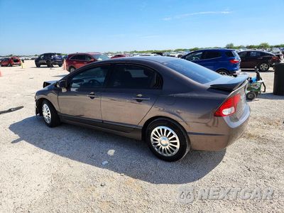 Drugie zdjęcie samochodu z przodu: 2010 HONDA CIVIC LX VIN:2HGFA1F59AH539960 - miniatura