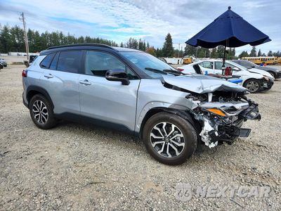 Czwarte zdjęcie samochodu z boku: 2025 TOYOTA COROLLA CROSS HYBRID SE VIN:7MUFBABG5SV088537 - miniatura