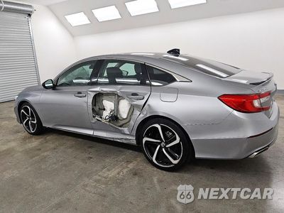 Drugie zdjęcie samochodu z przodu: 2021 HONDA ACCORD SPORT SE VIN:1HGCV1F42MA027684 - miniatura