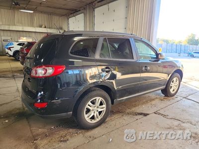 Trzecie zdjęcie samochodu z tyłu: 2012 HYUNDAI SANTA FE GLS VIN:5XYZGDAB2CG160700 - miniatura