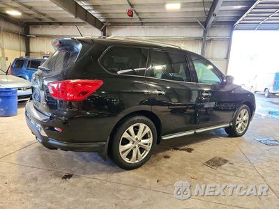 Trzecie zdjęcie samochodu z tyłu: 2018 NISSAN PATHFINDER SL VIN:5N1DR2MM0JC679005 - miniatura