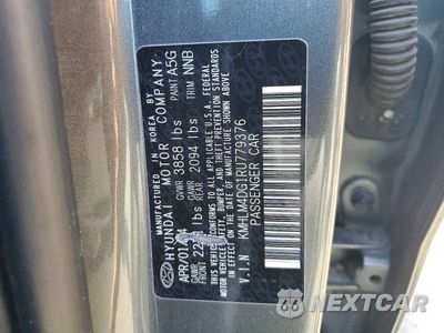 Zdjęcie 12 z 12 samochodu: 2024 HYUNDAI ELANTRA SEL VIN:KMHLM4DG1RU779376 - miniatura