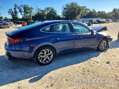 Trzecie zdjęcie samochodu z tyłu: 2021 HYUNDAI SONATA SEL VIN:5NPEL4JA9MH128029 - miniatura