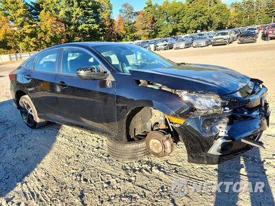 Czwarte zdjęcie samochodu z boku: 2019 HONDA CIVIC SPORT VIN:2HGFC2F87KH519945 - miniatura