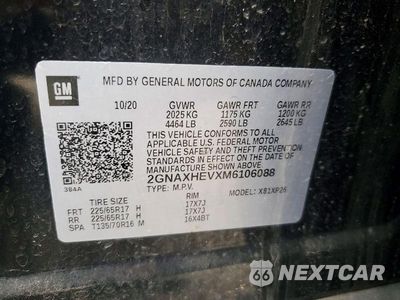 Zdjęcie 13 z 13 samochodu: 2021 CHEVROLET EQUINOX LS VIN:2GNAXHEVXM6106088 - miniatura