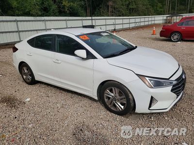Czwarte zdjęcie samochodu z boku: 2020 HYUNDAI ELANTRA SEL VIN:5NPD84LF2LH557498 - miniatura