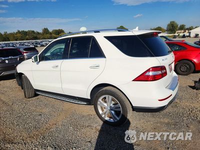 Drugie zdjęcie samochodu z przodu: 2014 MERCEDES-BENZ ML 350 4MATIC VIN:4JGDA5HB3EA381762 - miniatura