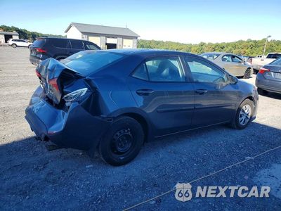 Trzecie zdjęcie samochodu z tyłu: 2018 TOYOTA COROLLA L VIN:2T1BURHE6JC969763 - miniatura