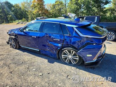 Drugie zdjęcie samochodu z przodu: 2024 CADILLAC LYRIQ LUXURY VIN:1GYKPPRL0RZ139476 - miniatura