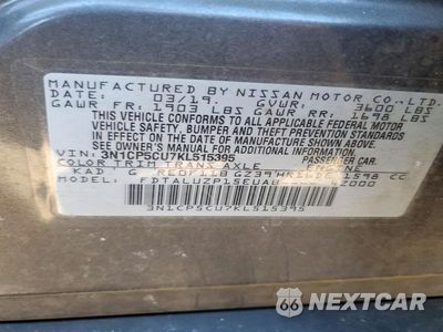 Zdjęcie 14 z 14 samochodu: 2019 NISSAN KICKS SR VIN:3N1CP5CU7KL515395 - miniatura