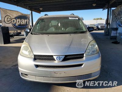 Piąte zdjęcie samochodu w środku: 2004 TOYOTA SIENNA LE 8 PASSENGER VIN:5TDZA23C94S154277 - miniatura