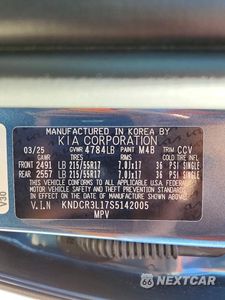Zdjęcie 13 z 13 samochodu: 2025 KIA NIRO WIND VIN:KNDCR3L17S5142005 - miniatura