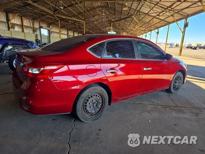 Trzecie zdjęcie samochodu z tyłu: 2017 NISSAN SENTRA SV VIN:3N1AB7AP6HY332662 - miniatura