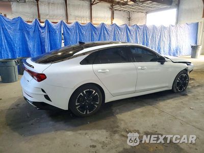 Trzecie zdjęcie samochodu z tyłu: 2022 KIA K5 GT LINE VIN:5XXG64J29NG119871 - miniatura