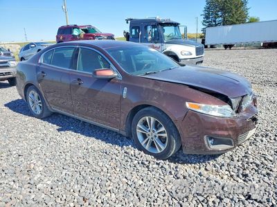 Czwarte zdjęcie samochodu z boku: 2009 LINCOLN MKS VIN:1LNHM93R49G623580 - miniatura