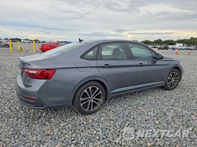 Trzecie zdjęcie samochodu z tyłu: 2022 VOLKSWAGEN JETTA SPORT VIN:3VWBM7BU4NM018508 - miniatura